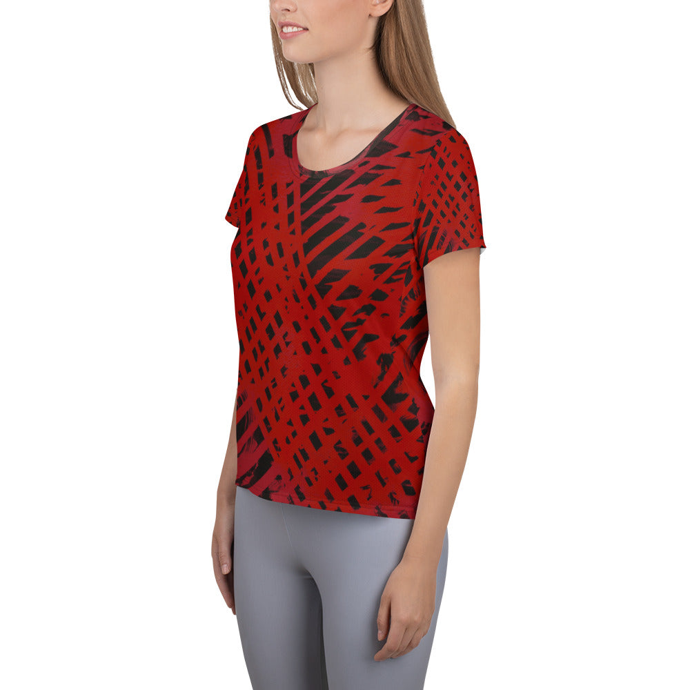 T-Tshirt All-Over Print Women's Athletic C52