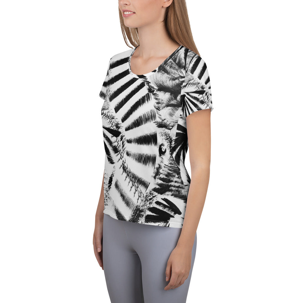 T-shirt All-Over Print Women's Athletic B17FLO