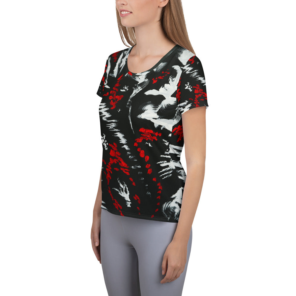 T-shirt All-Over Print Women's Athletic C78