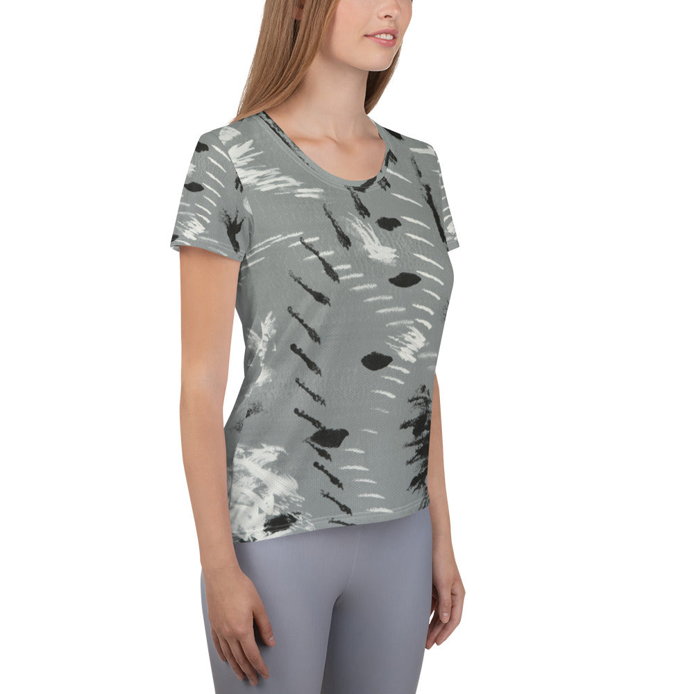 T-shirt All-Over Print Women's Athletic B46