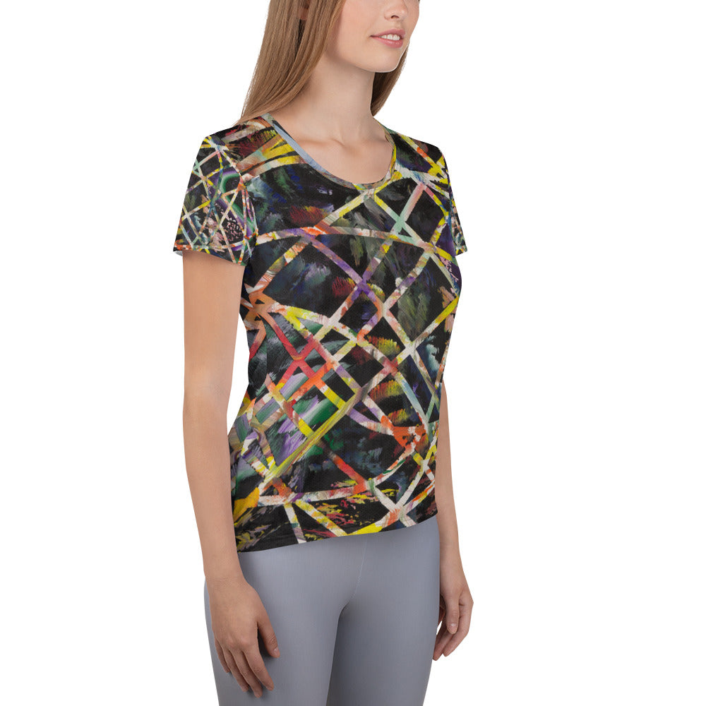 T-shirt All-Over Print Women's Athletic C71