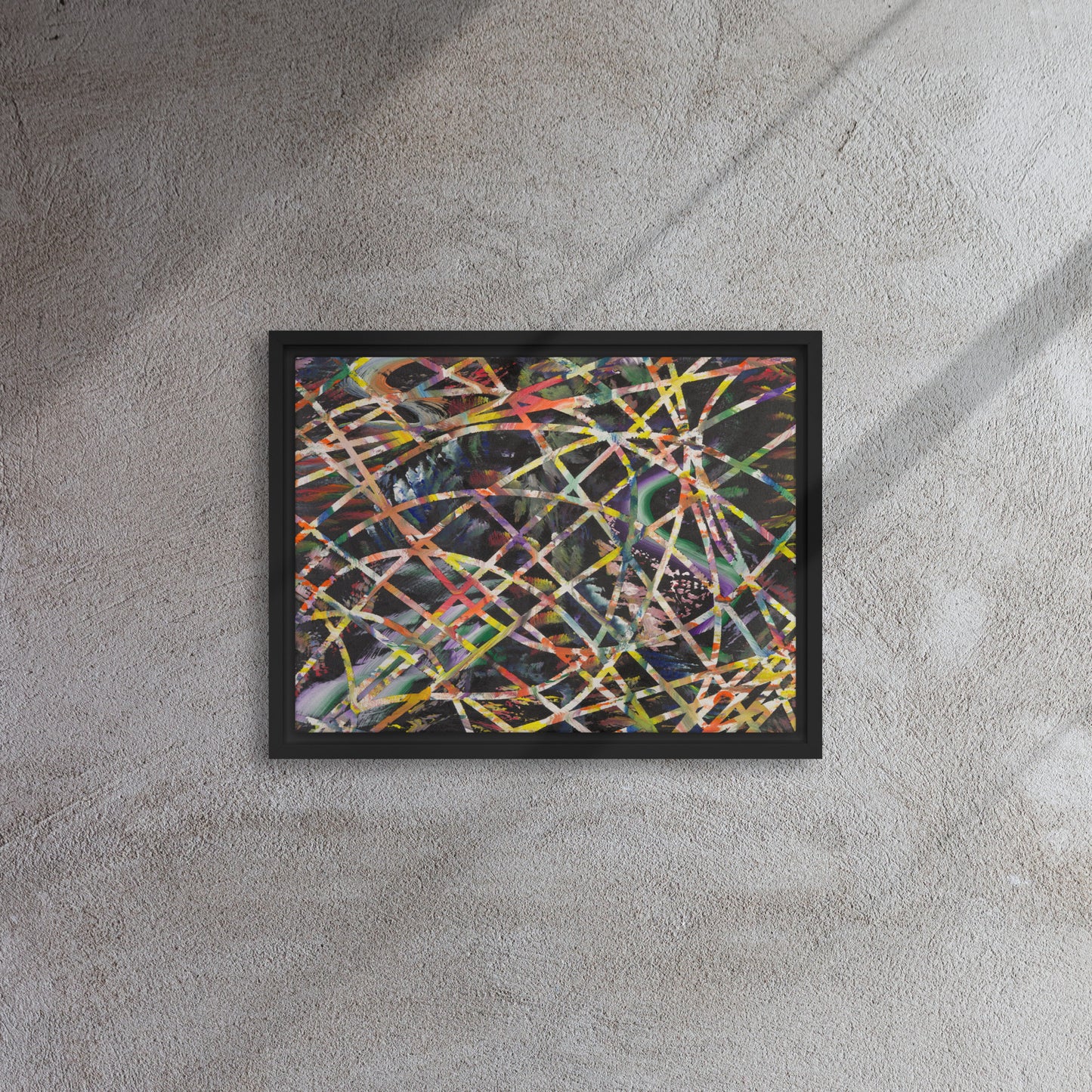 Framed canvas C109