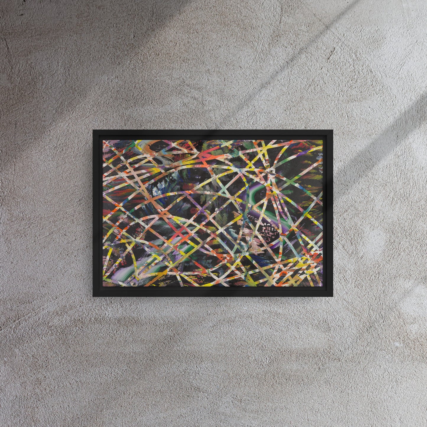 Framed canvas C109