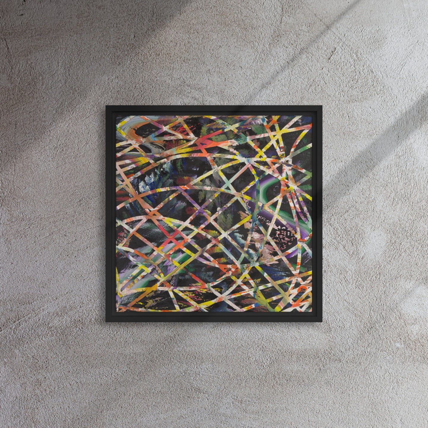 Framed canvas C109