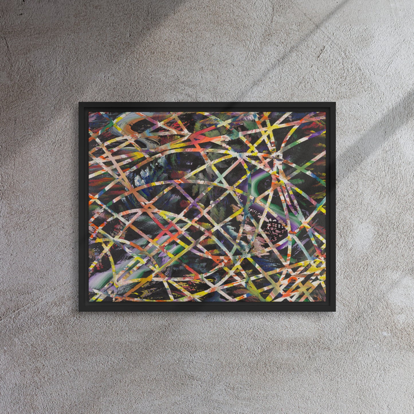 Framed canvas C109