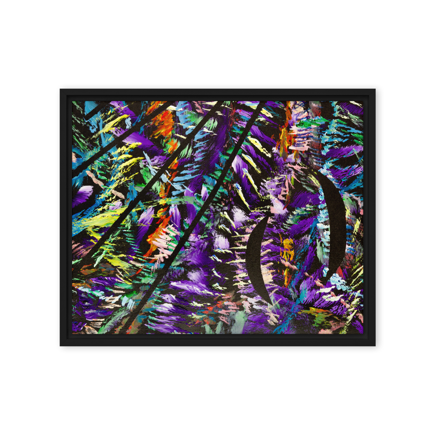 Framed canvas C71