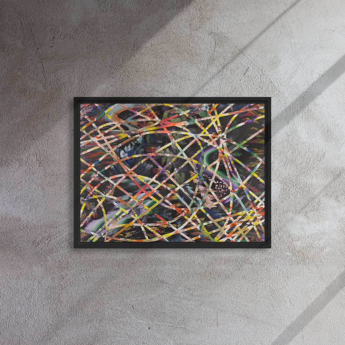 Framed canvas C109