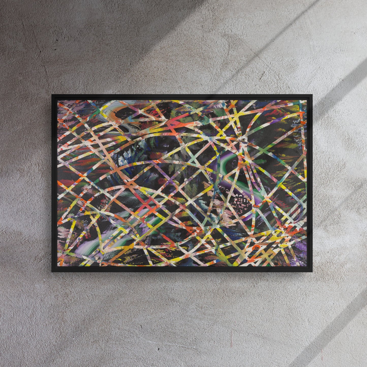 Framed canvas C109