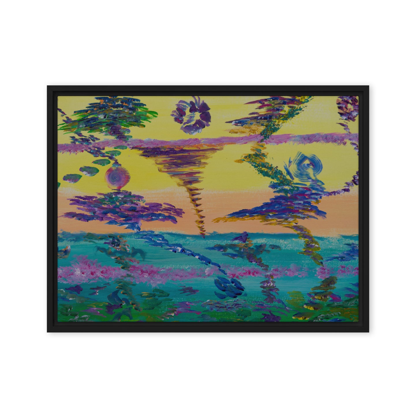 Framed canvas C117