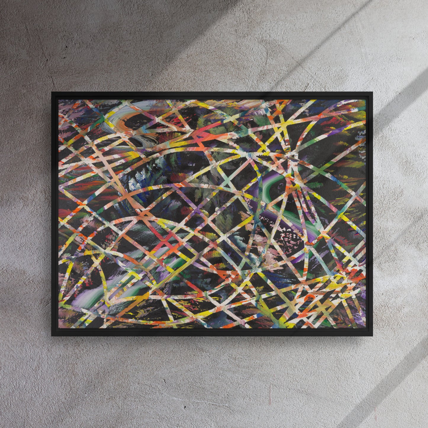 Framed canvas C109