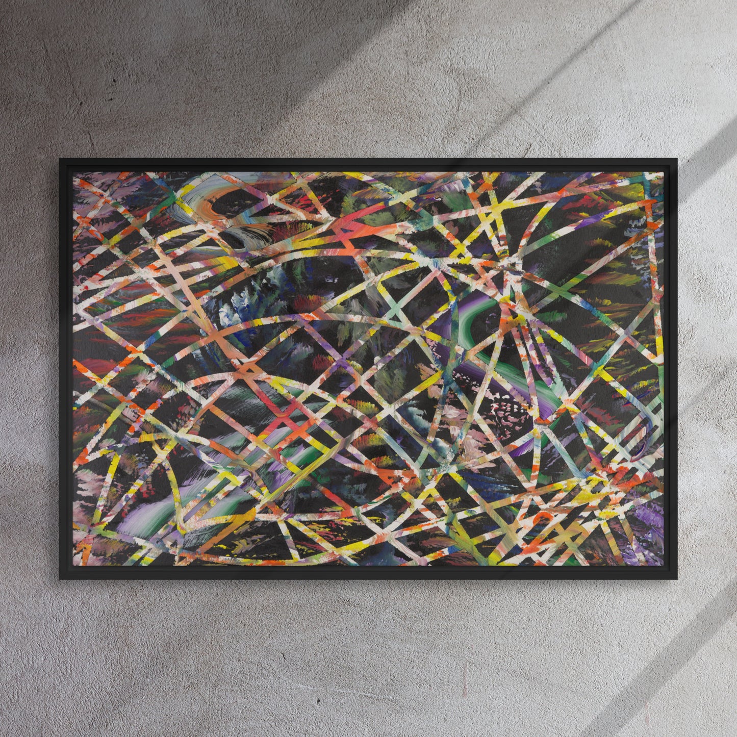 Framed canvas C109