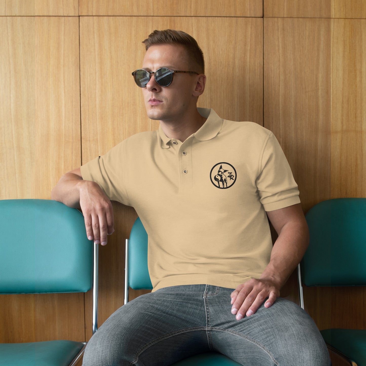 LOGO Men's Premium Polo